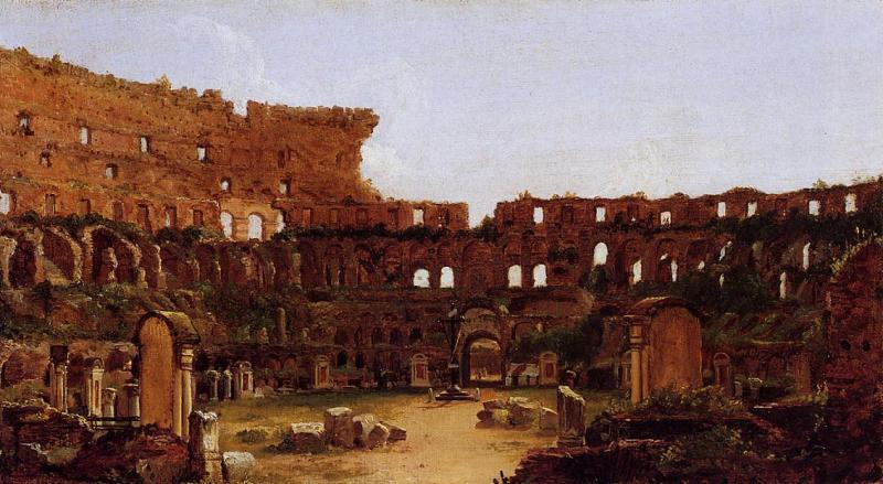 Thomas Cole Interior of the Colosseum Rome oil painting image